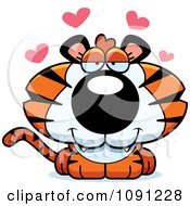 Poster, Art Print Of Cute Loving Tiger