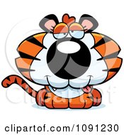 Poster, Art Print Of Cute Dumb Tiger