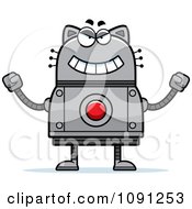 Poster, Art Print Of Evil Robot Cat