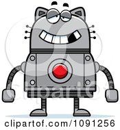 Poster, Art Print Of Dumb Robot Cat