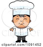 Poster, Art Print Of Happy Asian Chef Boy Smiling