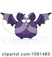 Poster, Art Print Of Bored Purple Bat
