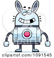 Poster, Art Print Of Dumb Robot Rabbit