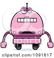 Bored Pink Robot Girl