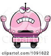 Mad Pink Robot Girl