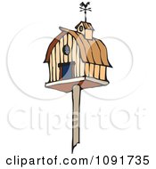 Clipart Barn Bird House Royalty Free Vector Illustration
