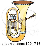 Poster, Art Print Of Brass Tuba