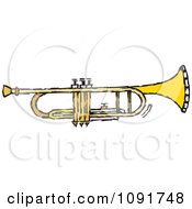 Poster, Art Print Of Brass Trumpet