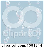 Poster, Art Print Of Pastel Bubble Background
