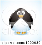 Poster, Art Print Of 3d Chubby Penguin