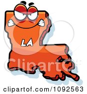 Mad Orange Louisiana State Character by Cory Thoman