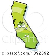 Poster, Art Print Of Mad Green California State Character