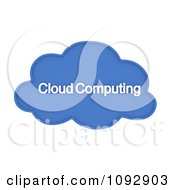 Poster, Art Print Of 3d Cloud Computing