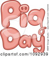 Pink Pig Day Text