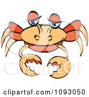 Poster, Art Print Of Orange Crab