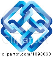 Poster, Art Print Of Blue Link Logo