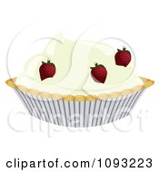 Poster, Art Print Of Strawberry Cream Pie
