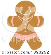Poster, Art Print Of Gingerbread Woman Cookie 1