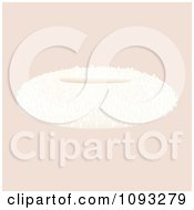 Clipart Powdered Donut Royalty Free Vector Illustration