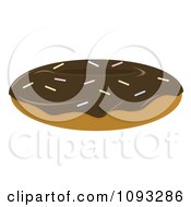 Poster, Art Print Of Chocolate Frosted Donut