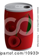 Poster, Art Print Of Can Of Cherry Soda