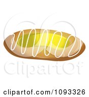 Clipart Lemon Danish 1 Royalty Free Vector Illustration