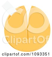 Clipart Fortune Cookie 3 Royalty Free Vector Illustration