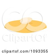 Clipart Almond Cookie 1 Royalty Free Vector Illustration