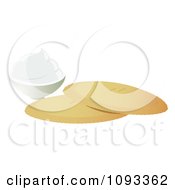 Clipart Coyota Cookies And Cream Royalty Free Vector Illustration
