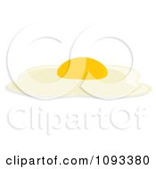 Clipart Raw Egg And Yolk 2 Royalty Free Vector Illustration