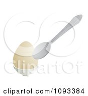 Poster, Art Print Of Spoon And Cracked Egg
