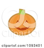 Clipart Halloween Pumpkin Cookie 3 Royalty Free Vector Illustration