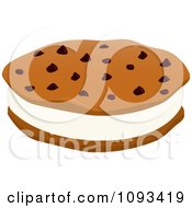 Poster, Art Print Of Ice Cream Cookie Sandwich 2