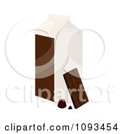 Poster, Art Print Of Carton Of Chocolate Milk