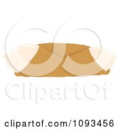 Clipart Plain Cannoli Royalty Free Vector Illustration