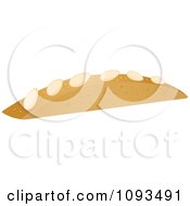Clipart Almond Biscotti Royalty Free Vector Illustration
