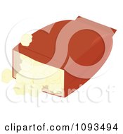 Clipart Popcorn Microwave Bag Royalty Free Vector Illustration