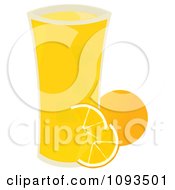 Glass Of Orange Juice