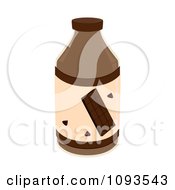 Poster, Art Print Of Bottle Of Chocolate Milk
