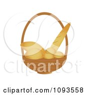 Poster, Art Print Of Basket Of Bread