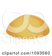 Clipart Loaf Of Rustic Bread Royalty Free Vector Illustration