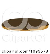 Clipart Chocolate Eclair Royalty Free Vector Illustration