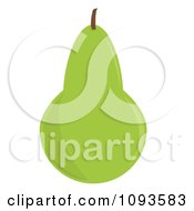 Poster, Art Print Of Green Pear