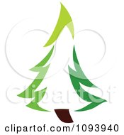 Poster, Art Print Of Green Tree Logo 7