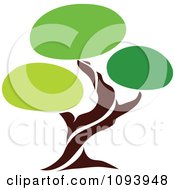 Poster, Art Print Of Green Tree Logo 4