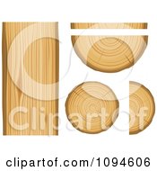 Clipart Wood And Lumber Royalty Free Vector Illustration