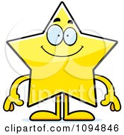 Poster, Art Print Of Smiling Star Character
