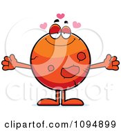Clipart Loving Planet Mars Royalty Free Vector Illustration by Cory Thoman