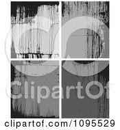 Poster, Art Print Of Black And Gray Grunge Backgrounds
