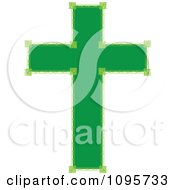 Ornate Green Cross